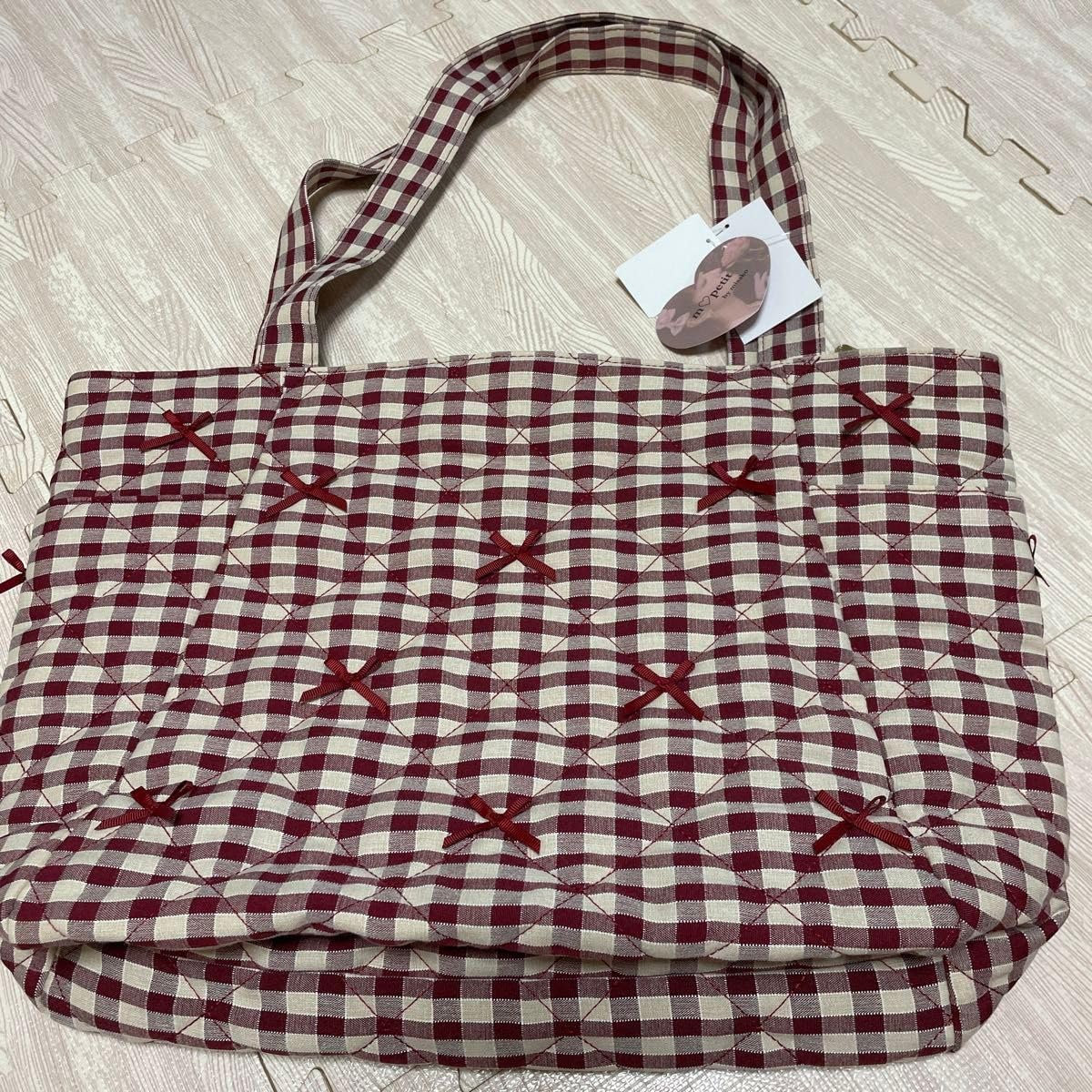 【最終価格】【未使用】青木美沙子&alcali 猫柄トートバッグ 最終価格】【未使用】青木美沙子&alcali 猫柄トートバッグ